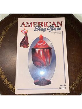 American Slag Glass identification & values Book paperback